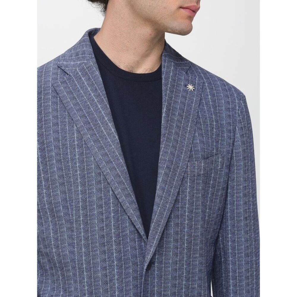 Manuel Ritz Jacket Men Navy - Picture 4 of 4